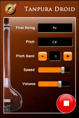 Tanpura Droid android App screenshot 1